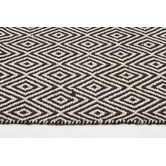 Network Rugs Dark Chocolate Diamond Modern Flatweave Rug