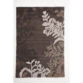 Network Rugs Silhouette Vine And Leaf Rug Brown
