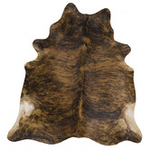 Network Rugs Brown Cow Hide Rug