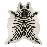 Network Rugs Zebra Cow Hide Rug