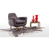 Network Rugs Zebra Cow Hide Rug
