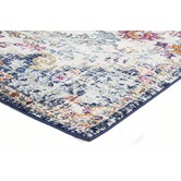 Network Rugs Multi-Coloured Vintage-Style Art Moderne Louvre Rug