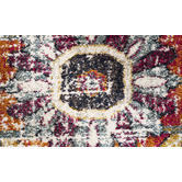Network Rugs Multi-Coloured Vintage-Style Art Moderne Louvre Rug