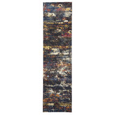 Network Rugs Midnight Klein Luxury Rug Runner
