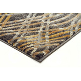 Network Rugs Charcoal Klein Luxury Rug Runner