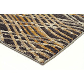 Network Rugs Charcoal Klein Luxury Rug Runner