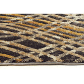 Network Rugs Charcoal Klein Luxury Rug Runner