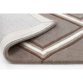 Network Rugs Imogen &amp; Baker Taupe Pure Wool Rug