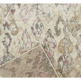 Network Rugs Cassie Pink, Gold &amp; Violet Heat Set Polypropylene &amp; Art Silk Rug