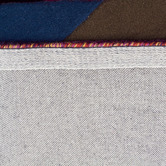 Network Rugs Blue, Rust, &amp; Purple Eclectic Designer Wool Rug