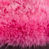 Network Rugs Hot Pink Sheepskin Rug