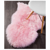 Network Rugs Light Pink Sheepskin Rug