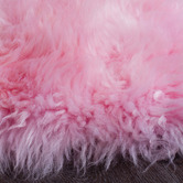 Network Rugs Light Pink Sheepskin Rug