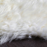 Network Rugs Natural White Sheepskin Rug