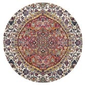 Network Rugs Rust Eser Laiya Round Rug