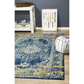 Network Rugs Navy Ceyda Ilma Rug