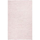 Network Rugs Pink &amp; White Felted Wool Scandi Rug