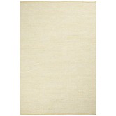 Network Rugs Yellow &amp; White Felted Wool Scandi Rug