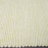 Network Rugs Green &amp; White Felted Wool Scandi Rug