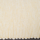 Network Rugs Yellow &amp; White Felted Wool Scandi Rug