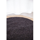 Network Rugs Jute Natural Black Rug