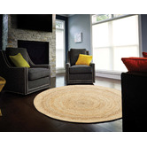 Network Rugs Natural Jute Round Rug
