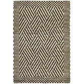 Network Rugs Sultana Natural &amp; Black Woven Jute Rug