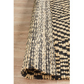 Network Rugs Sultana Natural &amp; Black Woven Jute Rug