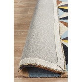 Network Rugs Crystal Designer Wool Blue Rug