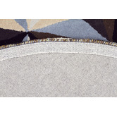 Network Rugs Crystal Designer Wool Blue Rug