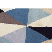 Network Rugs Gem Stone Designer Wool Blue Rug