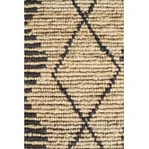 Network Rugs Akabari Natural &amp; Black Woven Jute Rug