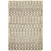 Network Rugs Safavid Natural &amp; Black Woven Jute Rug