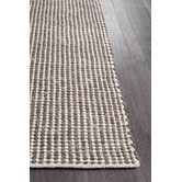 Network Rugs Carlos Felted Wool Rug Brown Natural