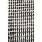 Network Rugs Carlos Felted Wool Rug Black Natural