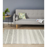 Network Rugs Grey Meli Pure Wool Scandinavian Style Rug