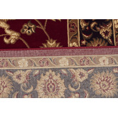 Network Rugs Classic Red with Black Border Traditional Rug