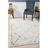 Network Rugs Silver &amp; Grey Diamond Rug