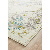 Network Rugs Ivory &amp; Green Estella Rug