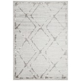 Network Rugs Silver &amp; Grey Diamond Rug