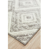 Network Rugs Silver &amp; Ivory Hanna Rug