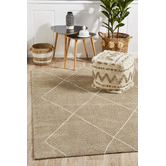 Network Rugs Natural &amp; Ivory Soft Moroccan Look Rug