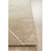 Network Rugs Natural &amp; Ivory Soft Moroccan Look Rug