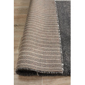 Network Rugs Charcoal &amp; White Soft Metro Contemporary Rug