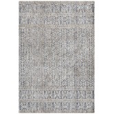 Network Rugs Charcoal, Navy &amp; Natural Distressed Nomadic Rug