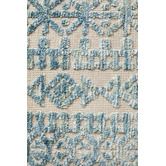 Network Rugs Blue &amp; Natural Distressed Exotic Rug