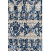 Network Rugs Charcoal, Navy &amp; Natural Distressed Exotic Rug