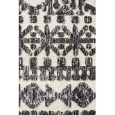 Network Rugs Ivory &amp; Charcoal Distressed Exotic Rug