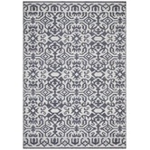 Network Rugs Silver &amp; Navy Hand-Woven Modern Tribal Rug