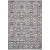 Network Rugs Graphite &amp; Silver Hand-Woven Modern Tribal Rug